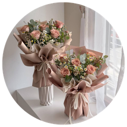 Flowers Bouquet Different Types