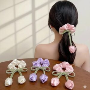 latest scrunchies softand sliky scrunchies
